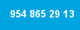 954 865 29 13 954 865 29 13